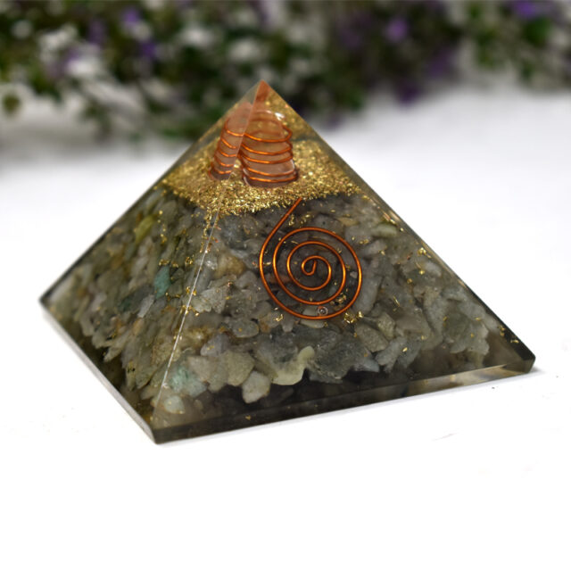 Labradorite Orgone Pyramid 1